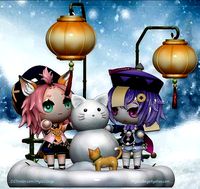 Diona and Qiqi | 3D