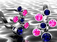 universal earrings | 3D