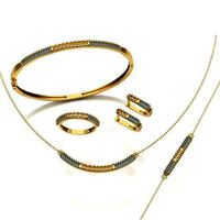 Complete jewelry set | 3D