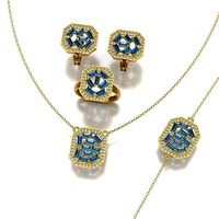 Complete jewelry set | 3D