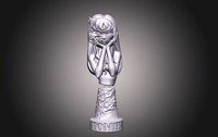 Tomie bust 3d print model | 3D
