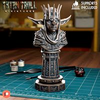 Goblin Chess Queen - Pre-Supported | 3D