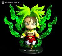 BROLY CHIBY STL - STYLE FUNKO BROLY STL - DRAGON BALL Z STL | 3D