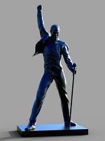 Freddie Mercury Statue Replica | 3D