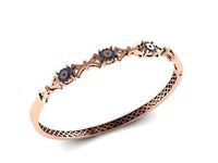diamond bangle | 3D