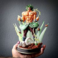 Broly Dragon Ball Super for 3D printing and Frieza with Supports | 3D