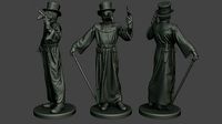 Hans Plague Doctor PDS008 | 3D