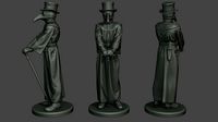 Hans Plague Doctor PDS001 | 3D