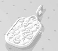 Calavera - Skull pendant | 3D