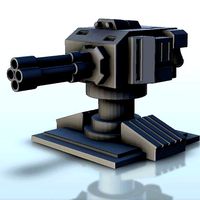 Autocanon turret - Warhammer 40 000 40k Star Wars Legion | 3D