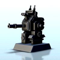 Gatling turret - Warhammer 40 000 40k Star Wars Legion 3D print | 3D