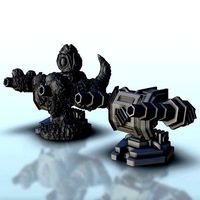 Double-laser turret - Warhammer 40 000 40k Star Wars Legion 3D | 3D