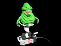 Slimer on the trap figure | 3D