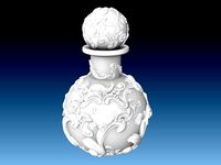 Simple Potion Bottle Art Nouveau High Fantasy Wedding RPG | 3D