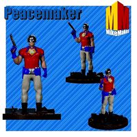 Peacemaker Statue HBO Max DC The Suicide Squad Character | 3D