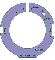 Archery Inspection Ring - 7mm thickness | 3D