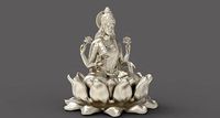 Statue of Goddess Lakshmi  | 3D