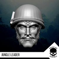 The Jungle Leader head for 6 inch Action Figures | 3D