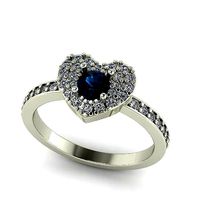 Heart ring Model 1165 | 3D