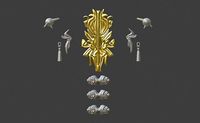 Fandaniel Final Fantasy 14 XIV cosplay jewerly | 3D