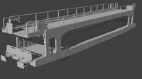 H0 1-87 scale TA 60 car carrying wagon | 3D