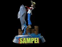 Fisherman Sanpei diorama sampei  | 3D
