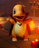 Pokemon Charmander halloween | 3D