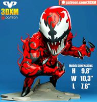 Carnage Chibi for 3D Printing STL | 3D