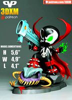 Spawn Chibi for 3D Printing STL | 3D
