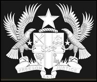 Coat of arms of Ghana  | 3D