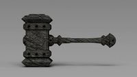 Doomhammer from Warcraft game | 3D