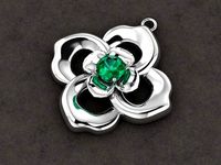 Flower neclace | 3D