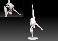 Gymnast-gymnastic Pose | 3D