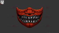 Hannya Devil Mask Halloween Cosplay | 3D