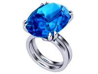 Topaz Ring | 3D