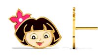 Dora The Explorer Enamel Stud | 3D