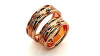 Band ring - NHAN LONG VOI Rong phung | 3D