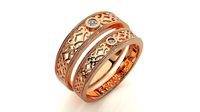 Band ring - nhan nu   1335 | 3D