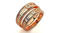 Band ring - nhan nu  1331 | 3D