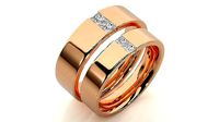 Band ring - nhan nu  1554 | 3D