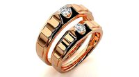 Band ring - nhan nu  3345 | 3D