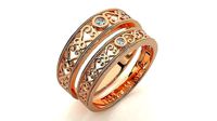 Band ring - nhun nu 3487 | 3D