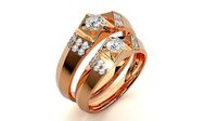 Band ring - s1  1228 | 3D