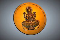 Maa Laxmi ji coin | 3D