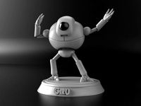 GIRU dragonBall GT Fan art 3D print model | 3D