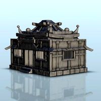 Oriental dojo 11 - Warhammer Bolt Action Flames of War 3D print | 3D