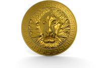 gucci lion pendant | 3D