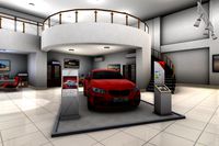 Realistic Car Garage/Showroom