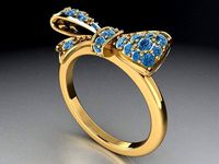 Bow Ring   541 | 3D