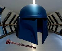 Custom Mando Mandalorian Helmet FANG Based on the Fett Helmets | 3D